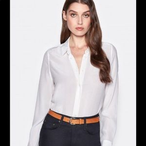 Perfect white silk blouse